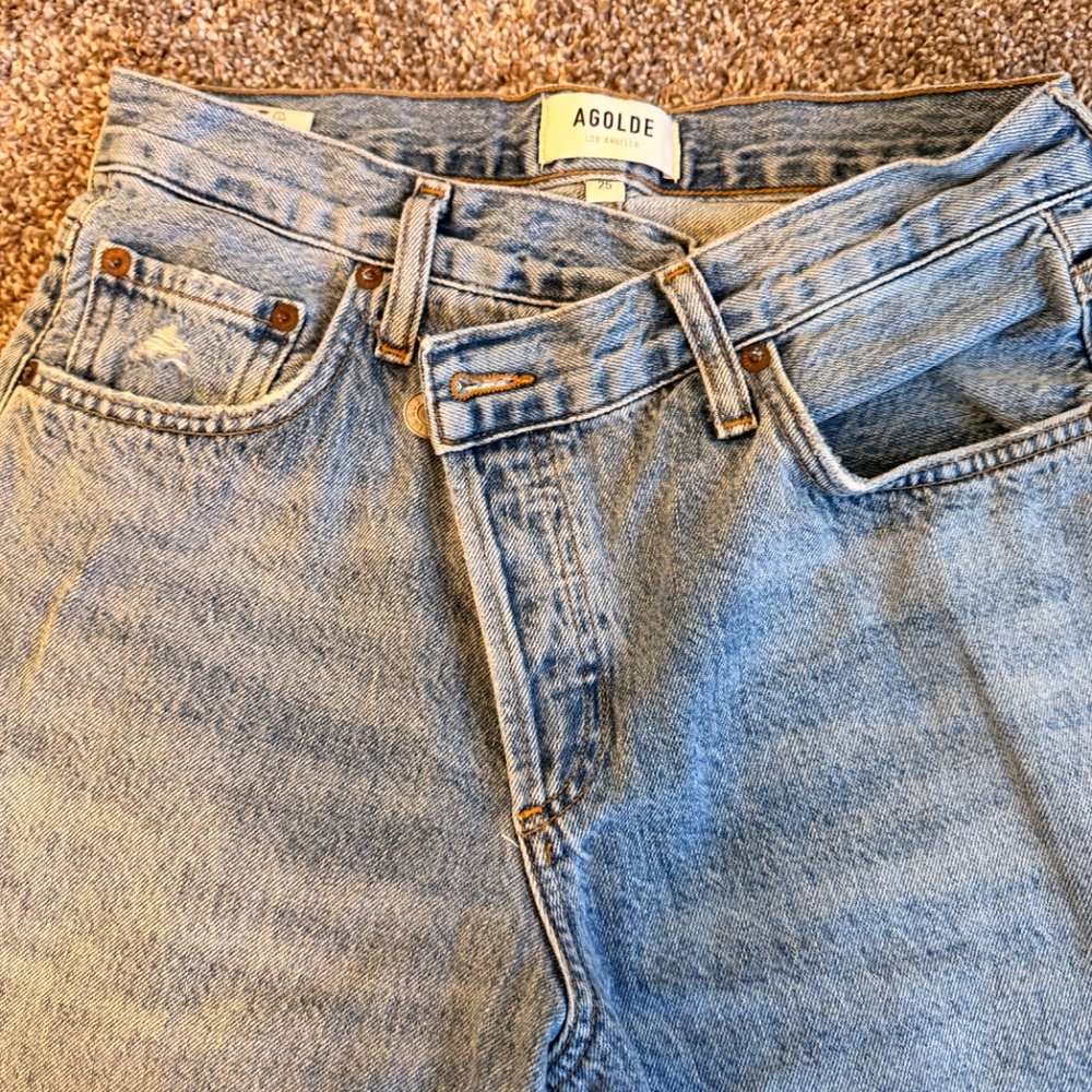 AGOLDE Criss Cross Jeans | Eternal - Picture 3 of 6
